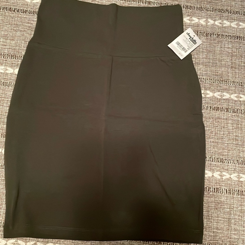 Charlotte Russe Cotton Mini Skirt.